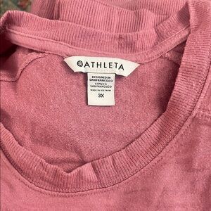Athleta Dusty Rose Pullover 3X